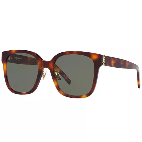 Saint Laurent Tortoise Shell Sunglasses. 55-16-145. SL M28/F - Picture 8 of 11